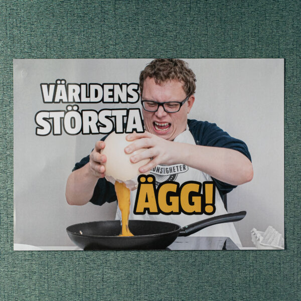 Poster med personlig signatur